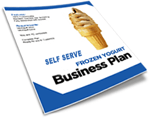 self serve frozen yogurt business plan